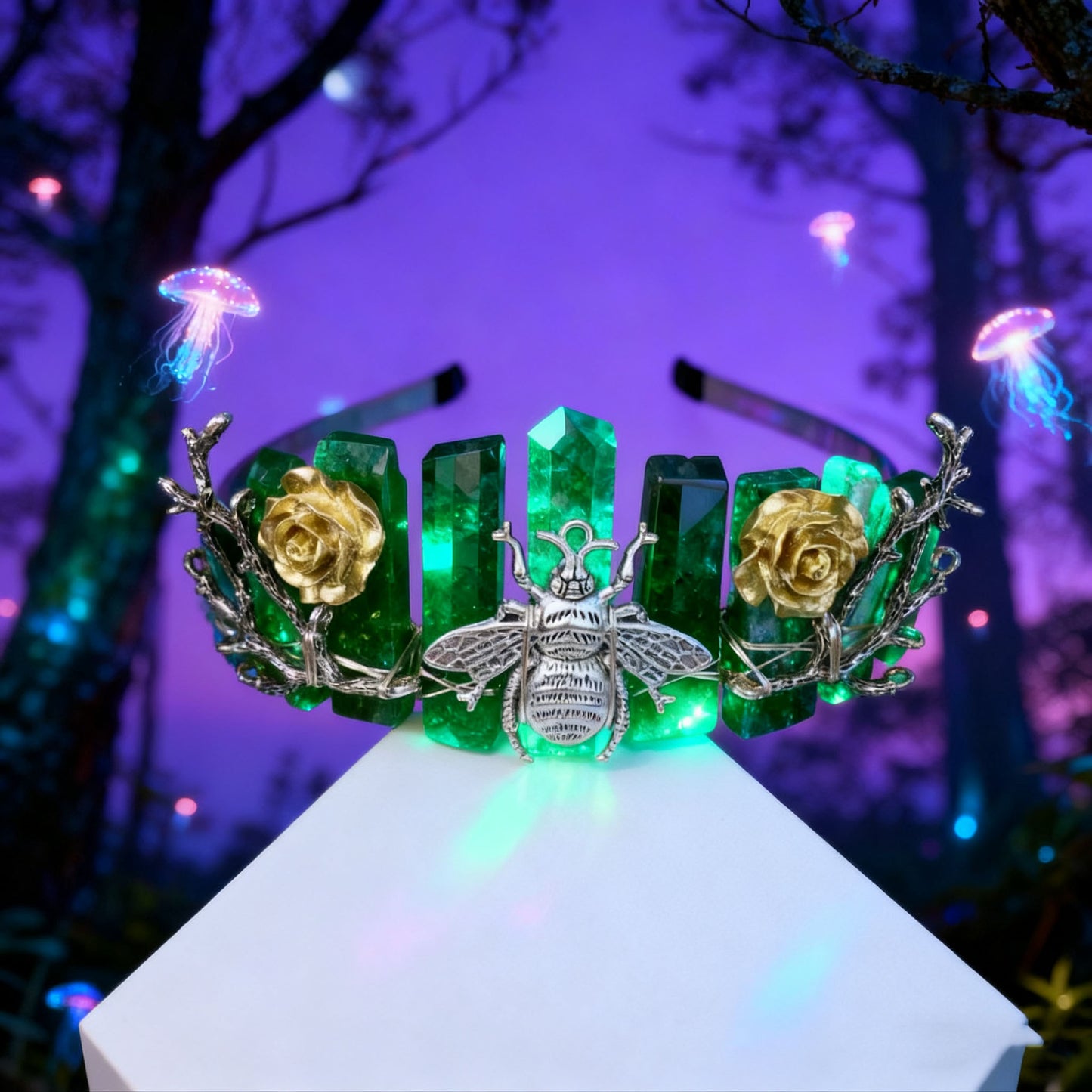 Crown of Balance – The Crystal Energy Headband