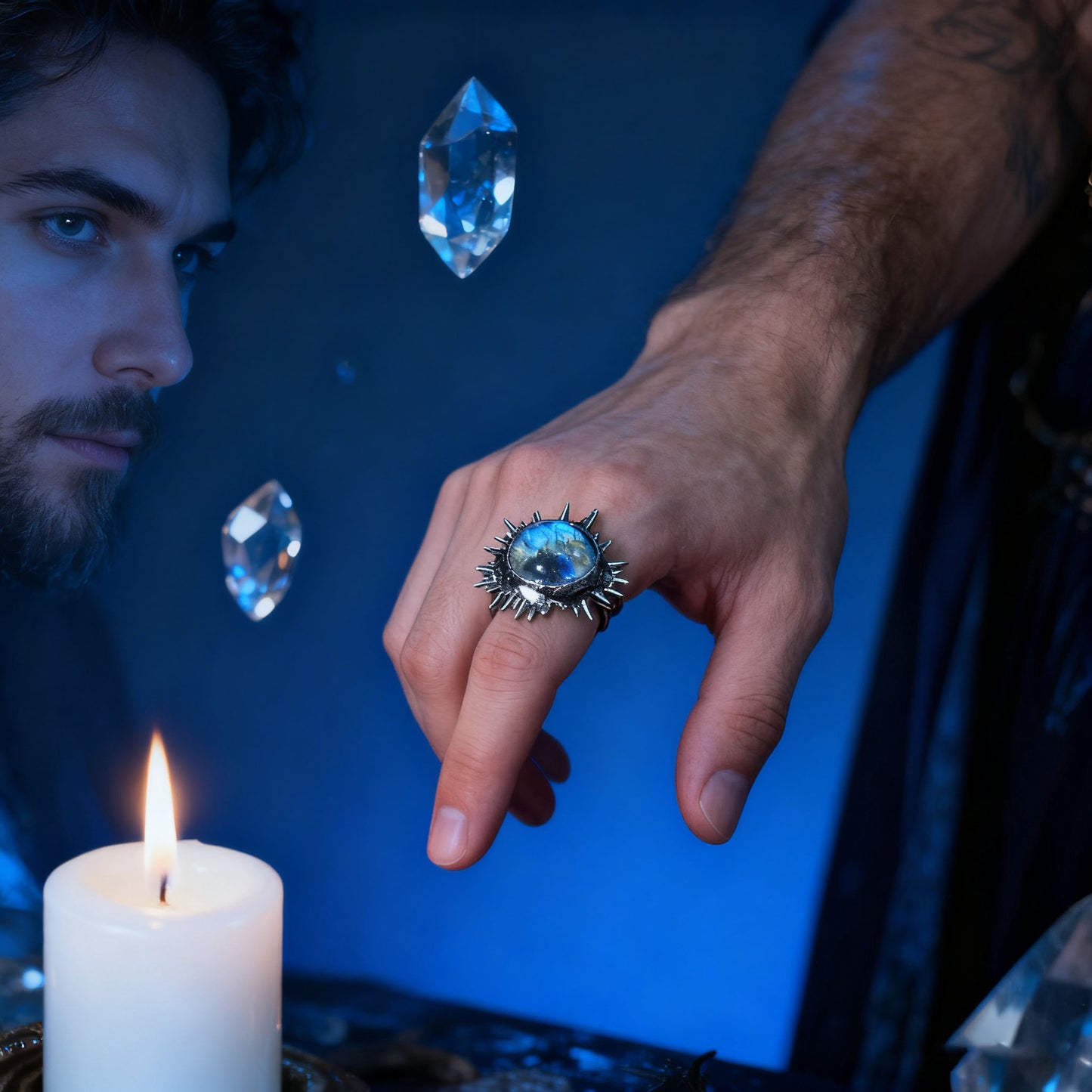 Celestial Energy Rings – The Five Stones of Fortune