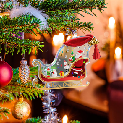Christmas Tree Ornament with Your Own Photo – Personalized Holiday Gift & Home Décor