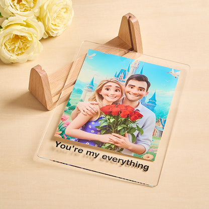 Custom Portrait Photos Cartoon Couple Portrait Cartoon Portrait Family Portrait Valentine's Day Gifts