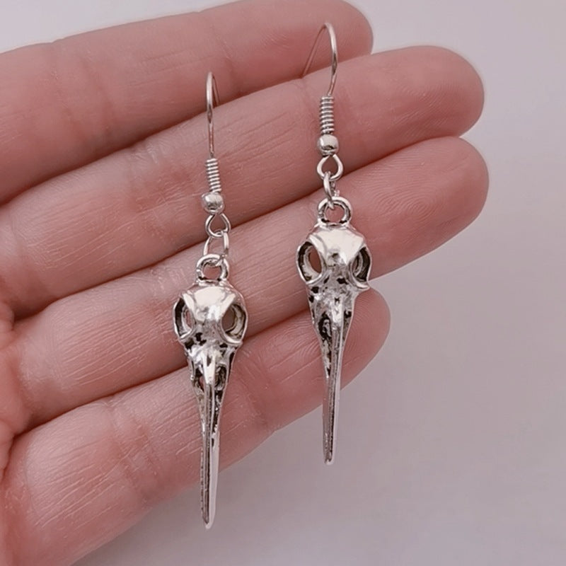“Raven’s Guard” Protection Earrings – The Talisman of Shadow & Strength