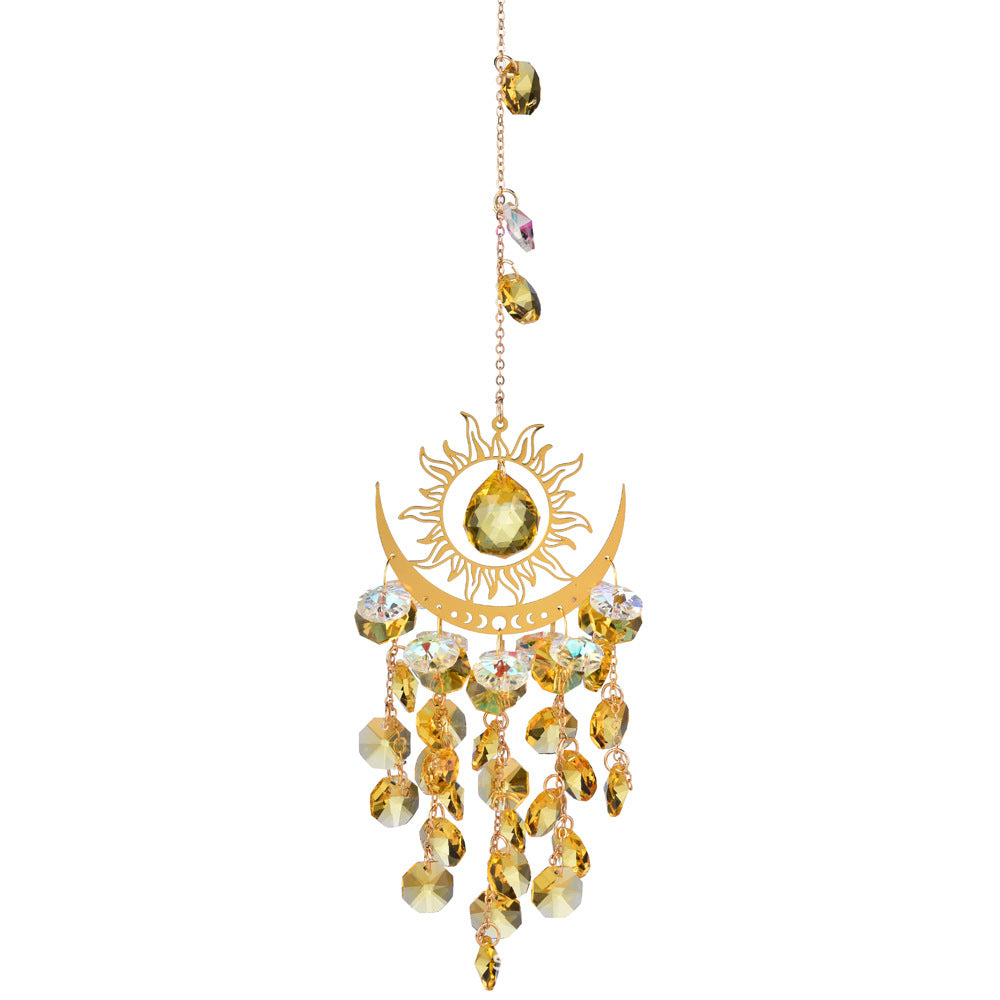 Celestial Glow Crystal Suncatcher