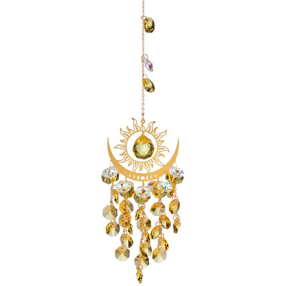 Celestial Glow Crystal Suncatcher