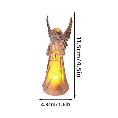 Crystal Angel Light – Luminous Guardian Decor