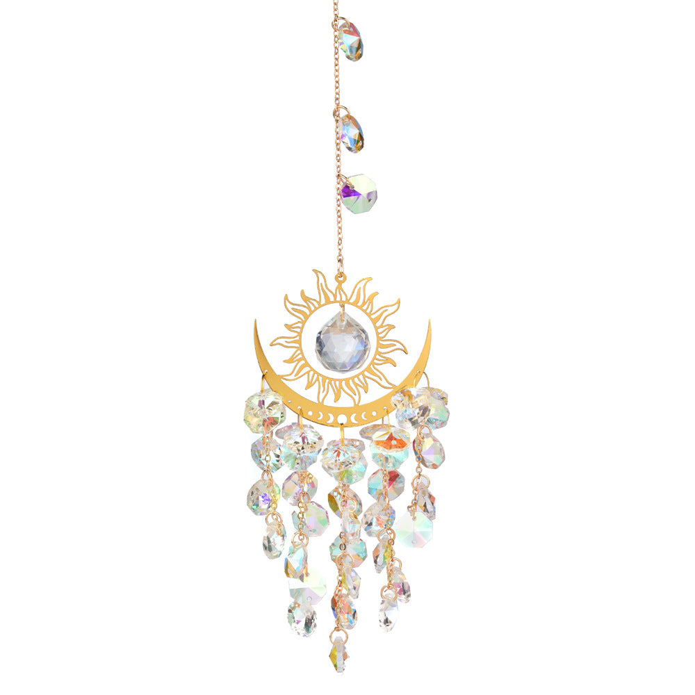 Celestial Glow Crystal Suncatcher