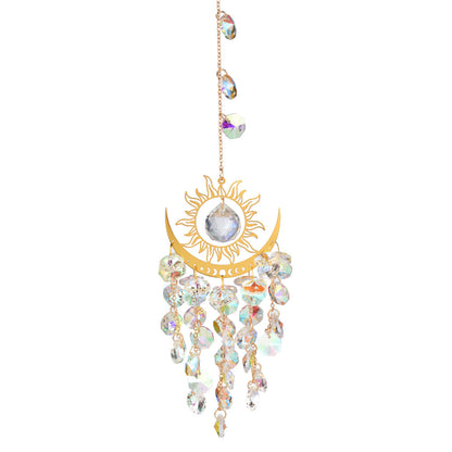 Celestial Glow Crystal Suncatcher