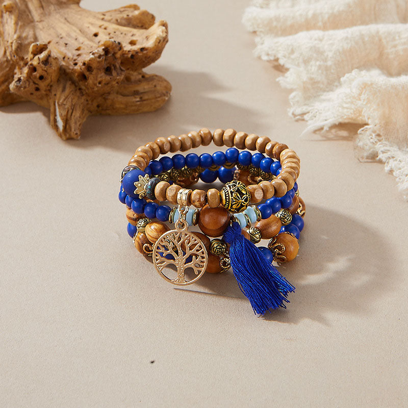 Tree of Life Energy Beaded Bracelet Set