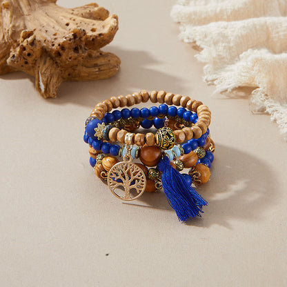 Tree of Life Energy Beaded Bracelet Set