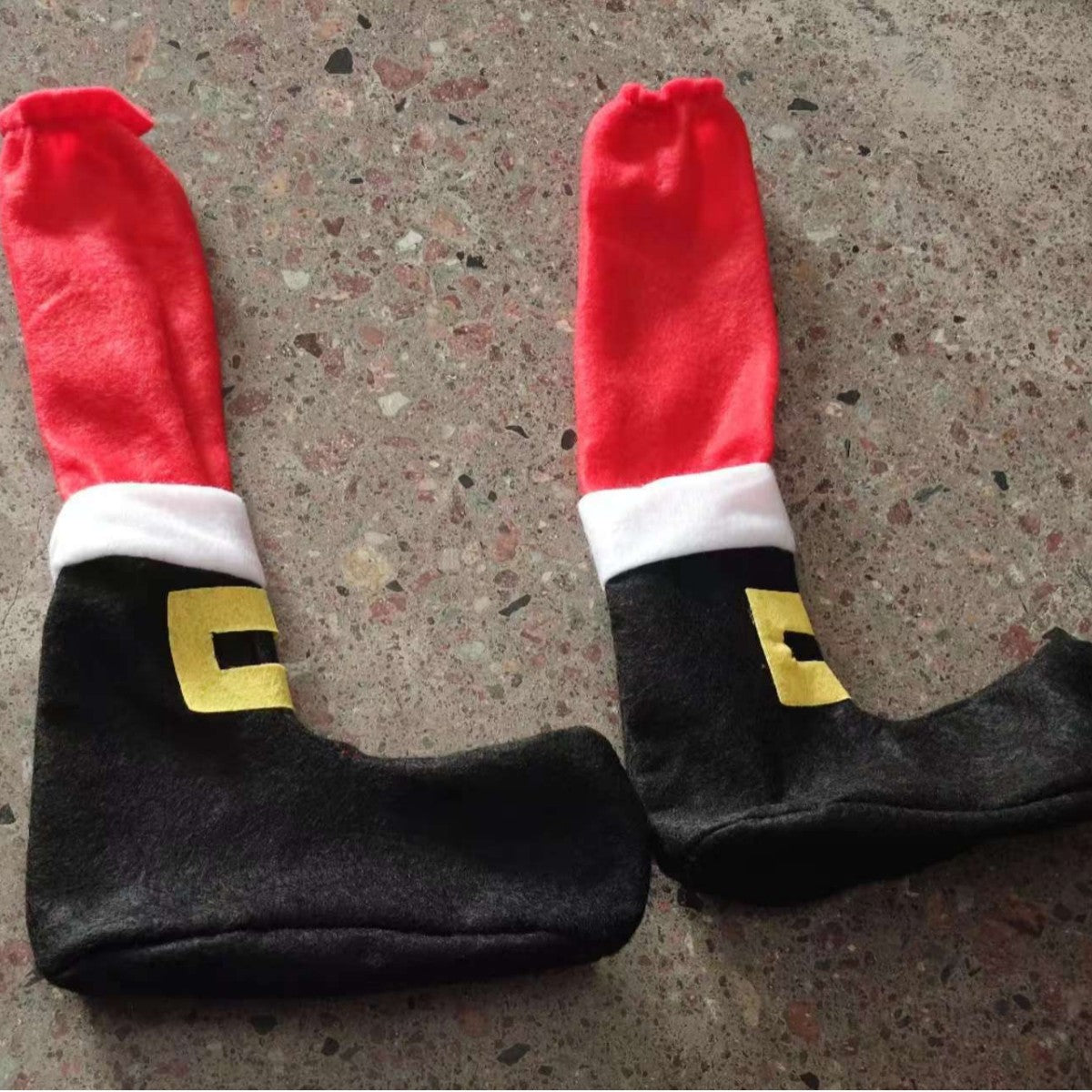 Christmas Santa Boot Chair Leg Covers – 4 Pack / 8 Pack / 12 Pack