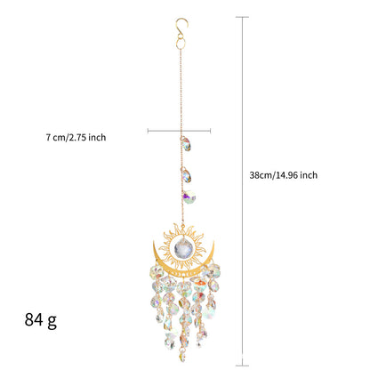 Celestial Glow Crystal Suncatcher