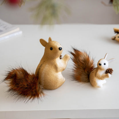 Christmas Squirrel Ornaments – Realistic Holiday Tree & Home Decor