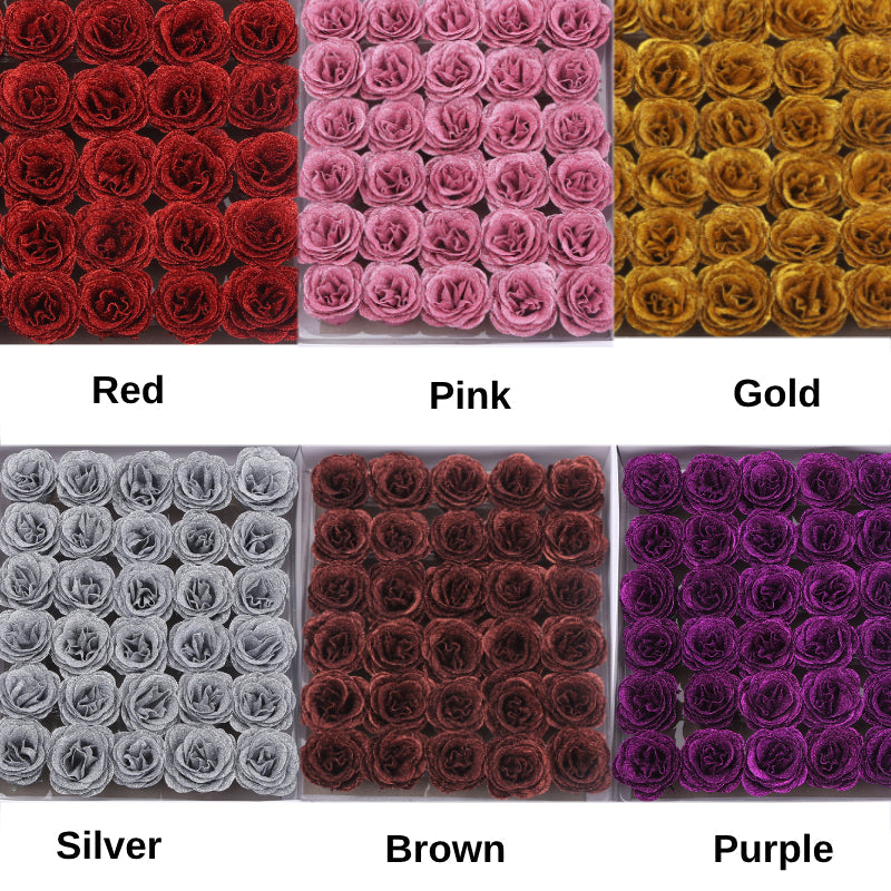 Glitter Rose Bouquet Best Valentine's Day Anniversary Gift for Her