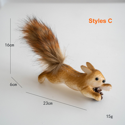 Christmas Squirrel Ornaments – Realistic Holiday Tree & Home Decor