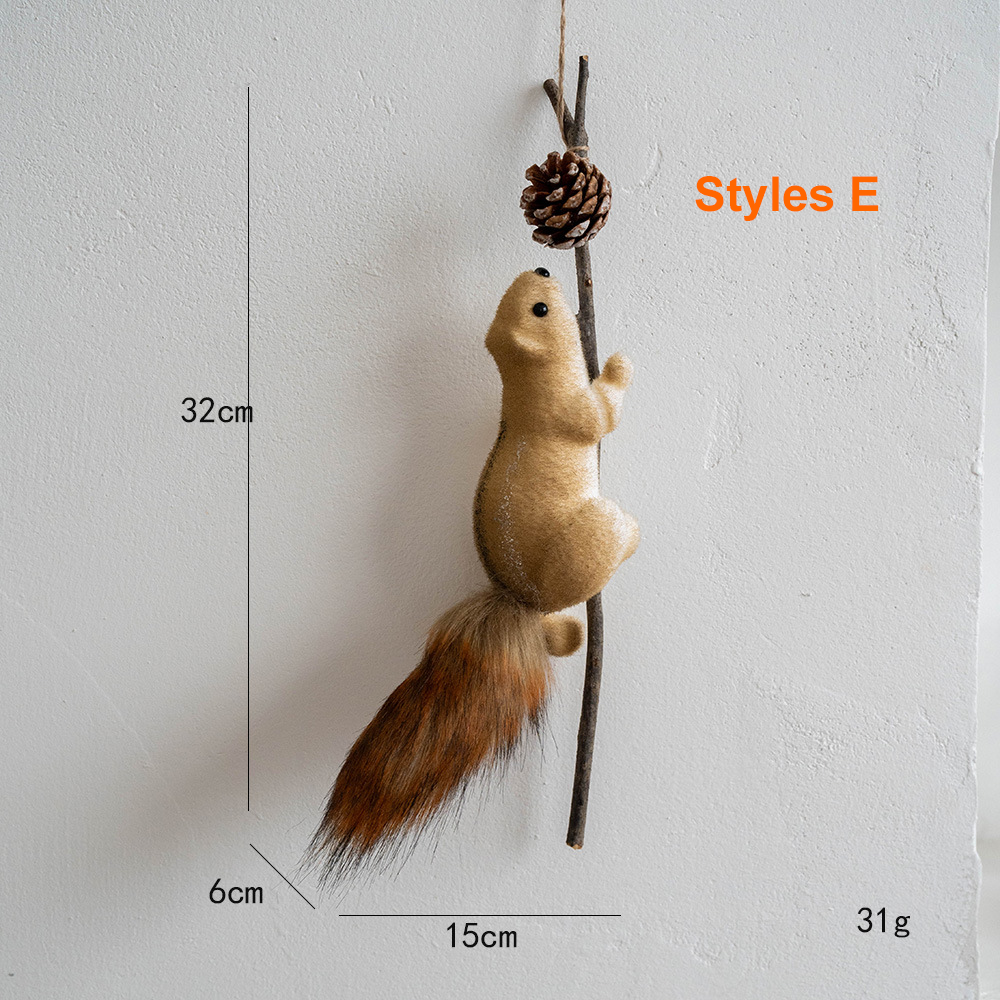 Christmas Squirrel Ornaments – Realistic Holiday Tree & Home Decor